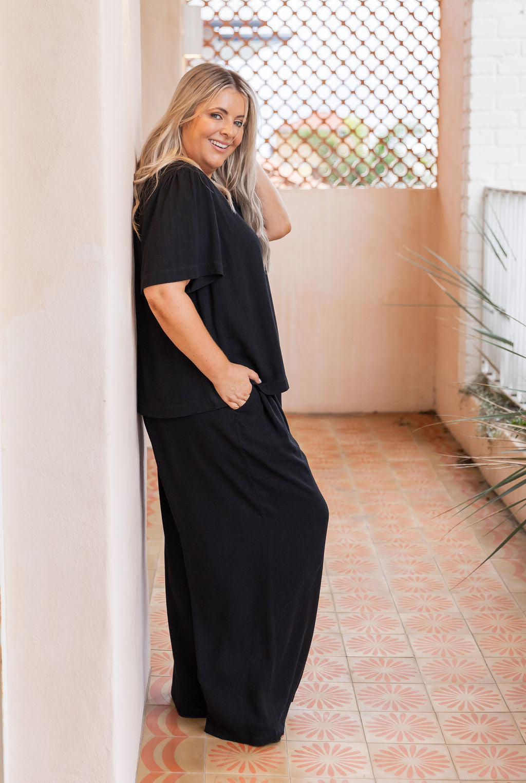 Victoria Pants in Black