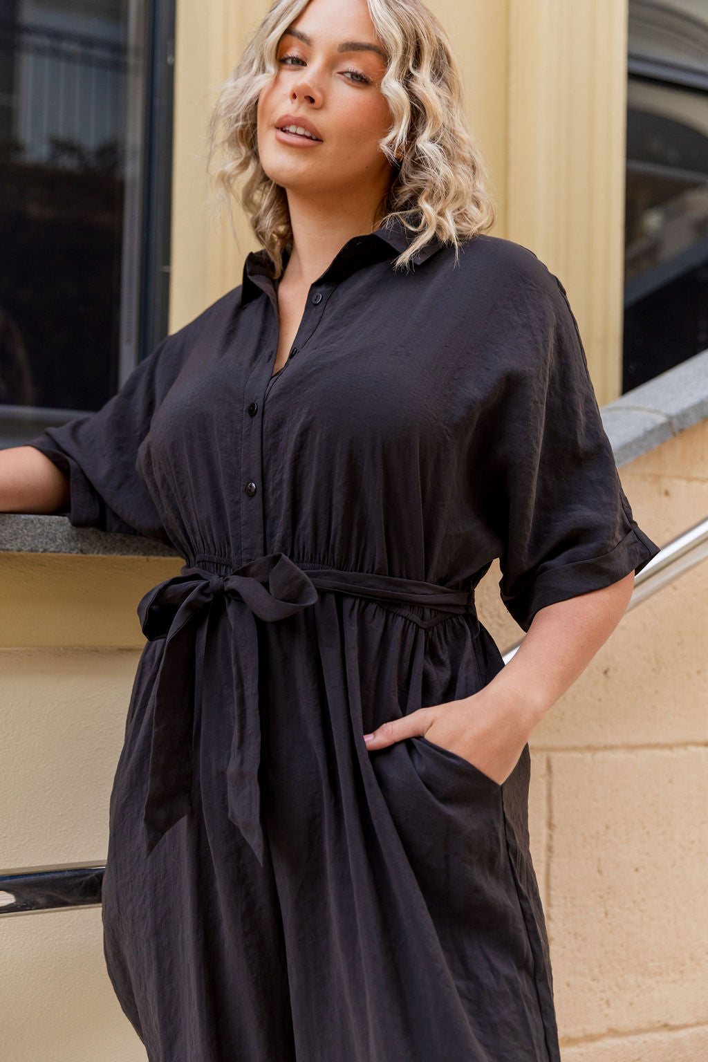 Maddy Jumpsuit in Black