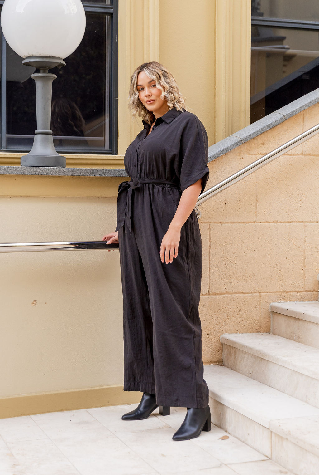 Maddy Jumpsuit in Black