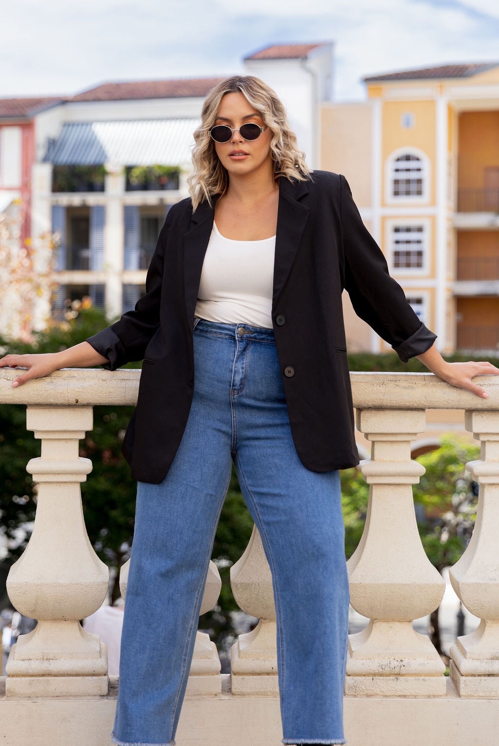 Celine Blazer in Black