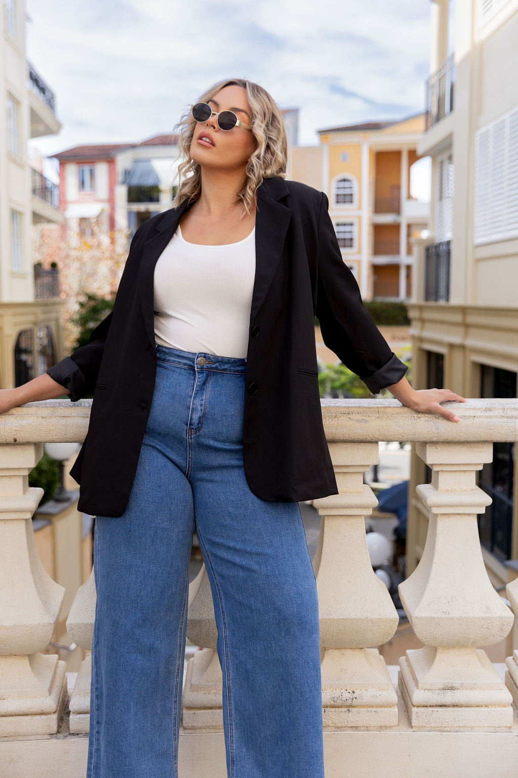 Rikki Jeans in Mid Blue