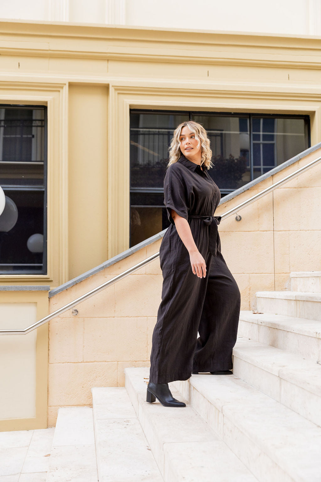 Maddy Jumpsuit in Black