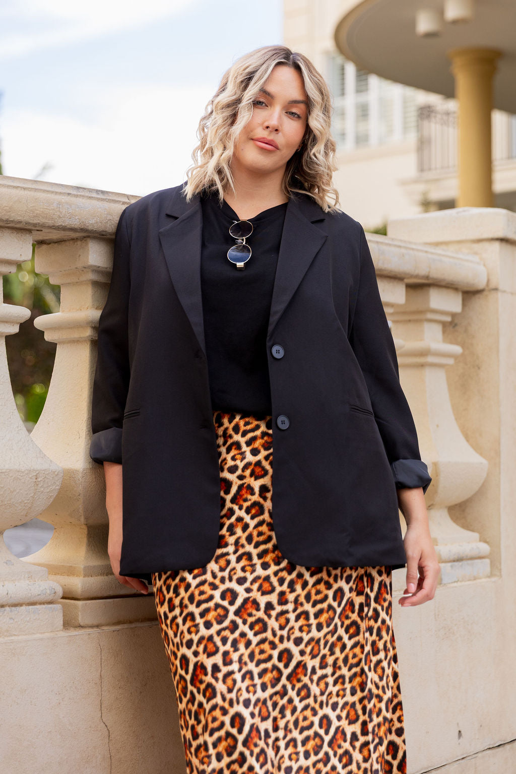 Celine Blazer in Black