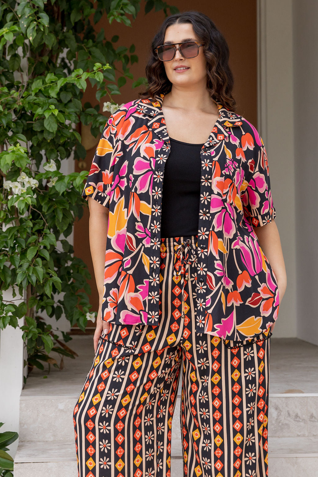 Marley Shirt in Winter Botanica