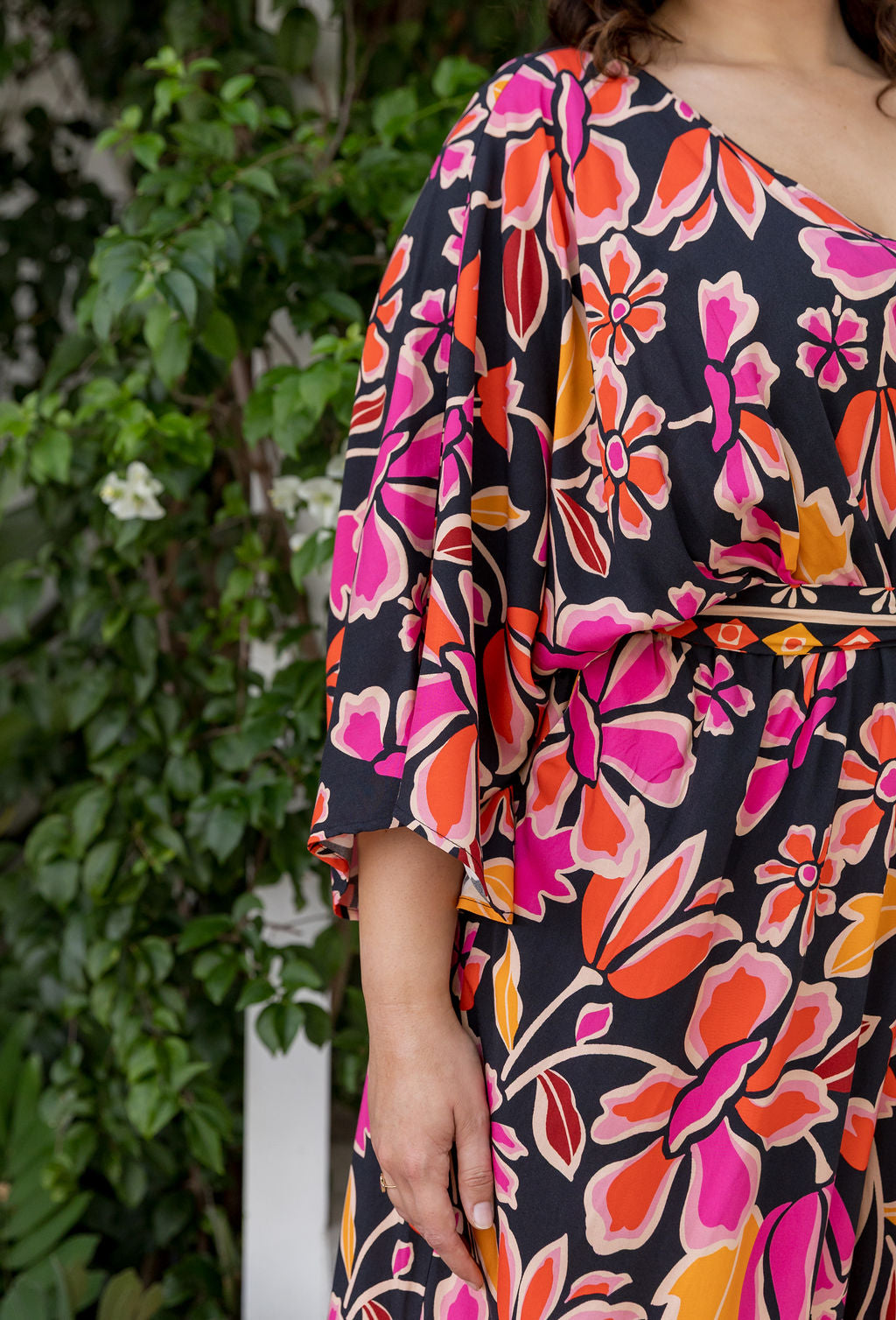 Polly Jumpsuit in Winter Botanica