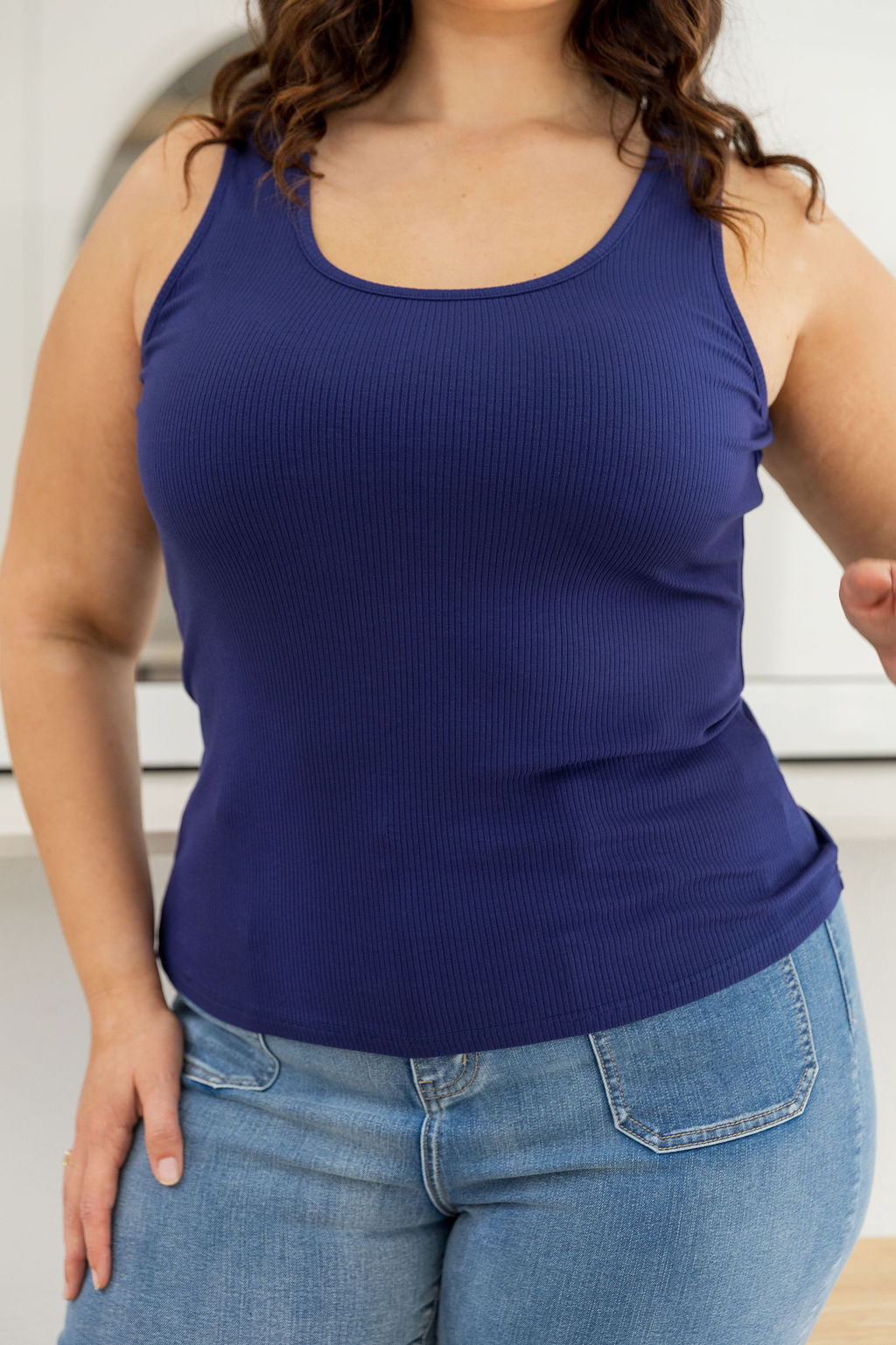Billi Tank in Navy