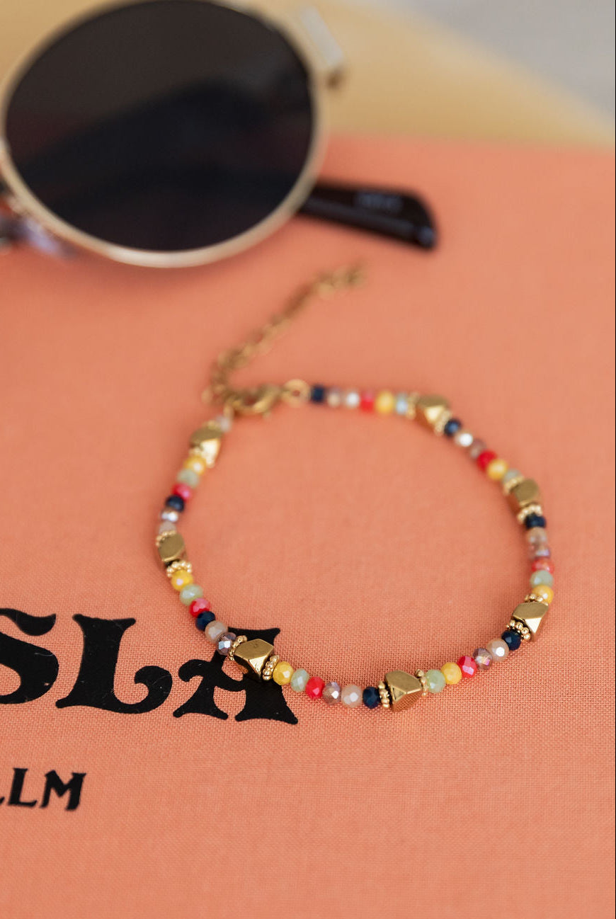 Mixed Beaded Bracelet - Multi
