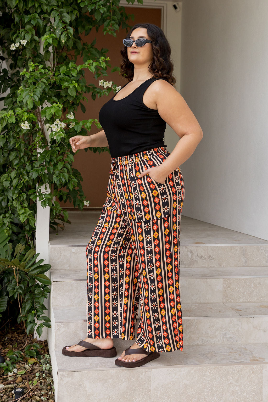 Luella Pant in Winter Botanica