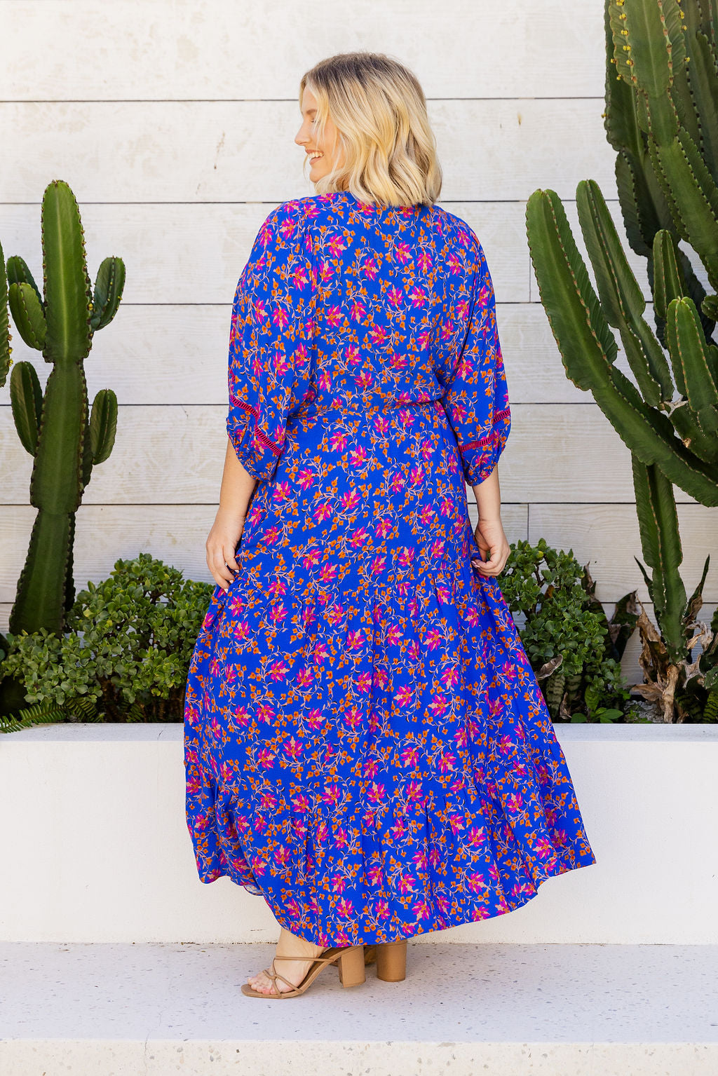 Addison Dress in Winter Blooms