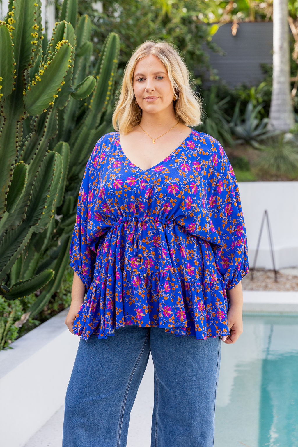 Brooklyn Top in Winter Blooms