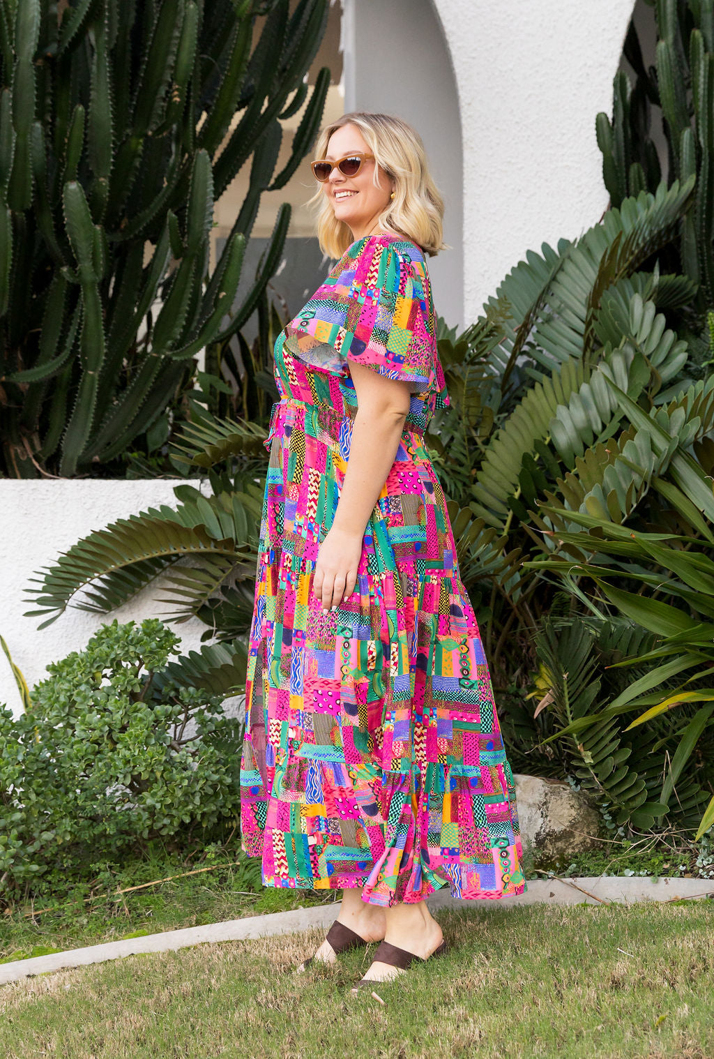 Bonnie Dress in Bold Vibes