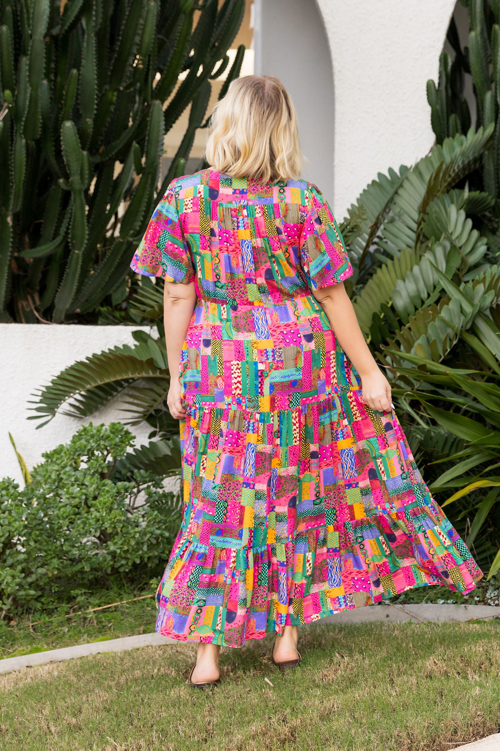 Bonnie Dress in Bold Vibes