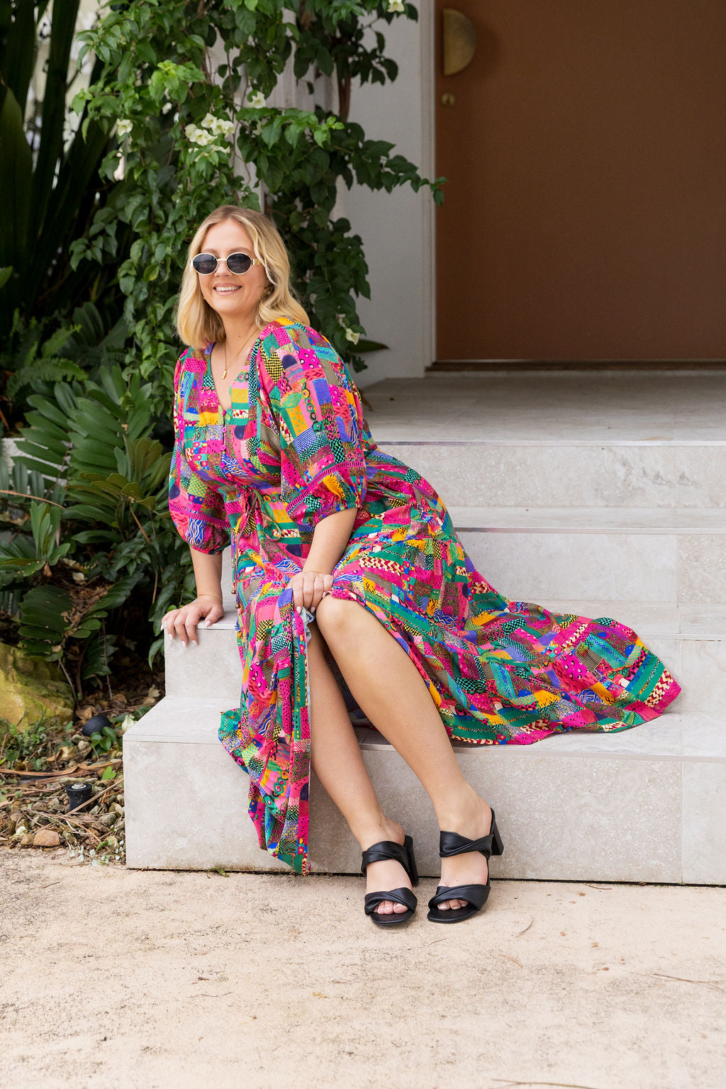 Addison Maxi Dress in Bold Vibes