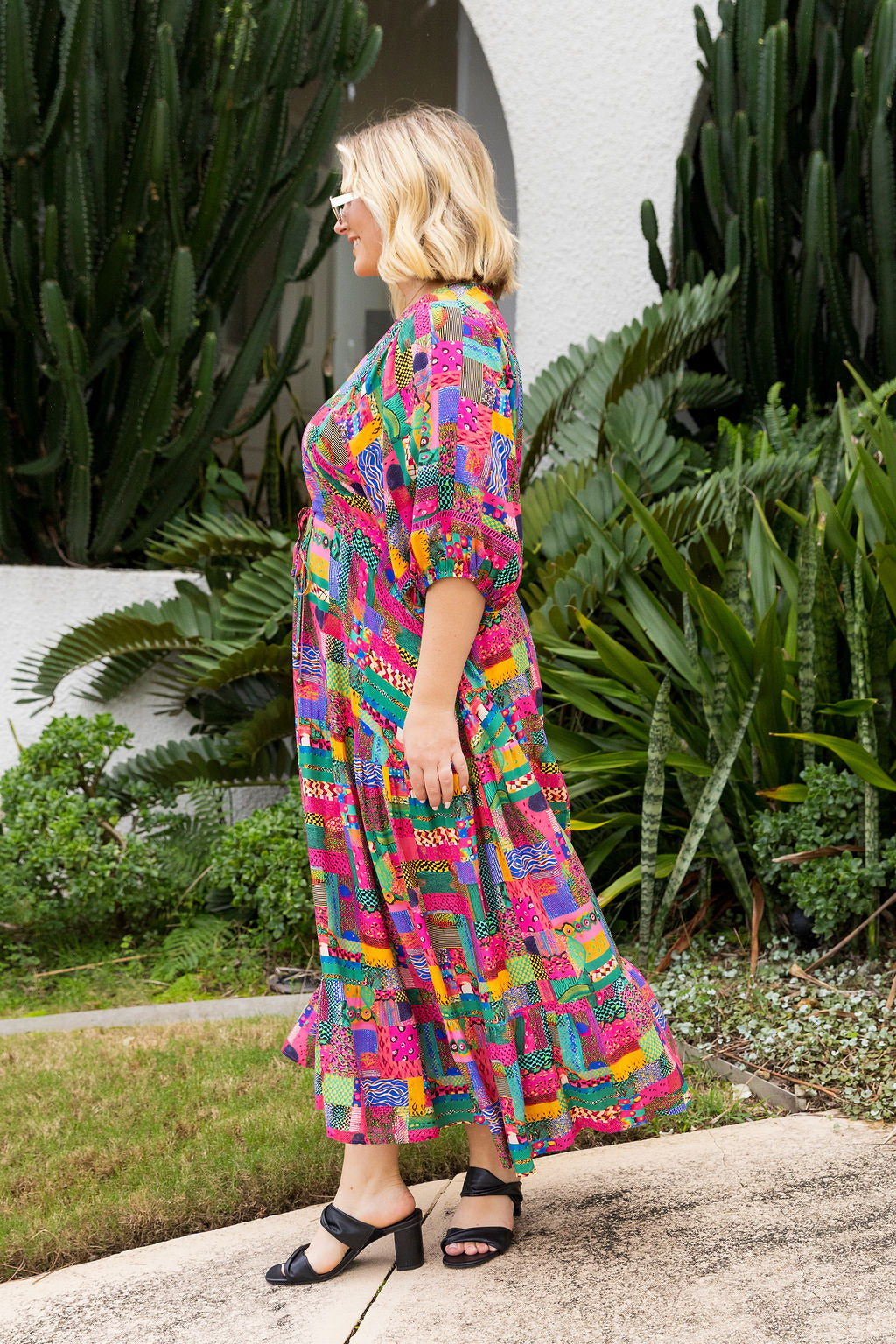 Addison Maxi Dress in Bold Vibes