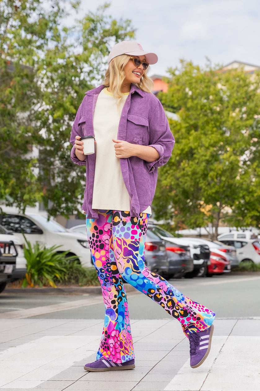 Malia Bell Pants in Xanadu by Kasey Rainbow