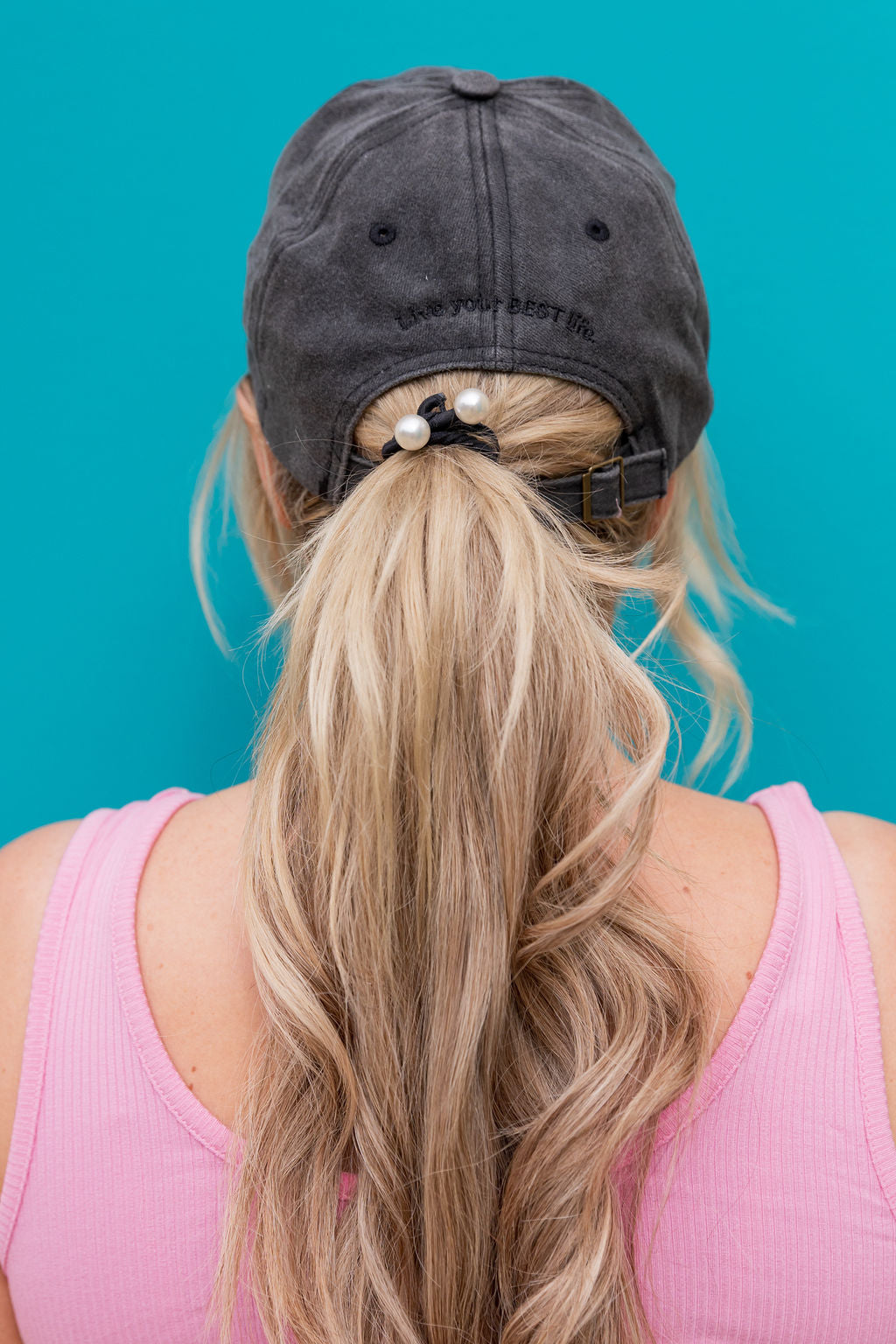 PP Cap in Washed Black