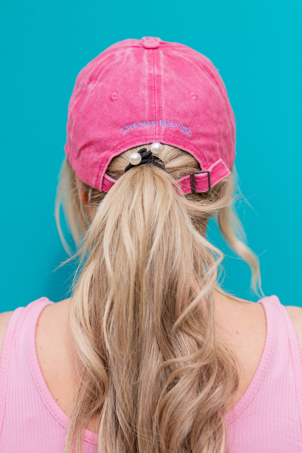 PP Cap in Washed Pink