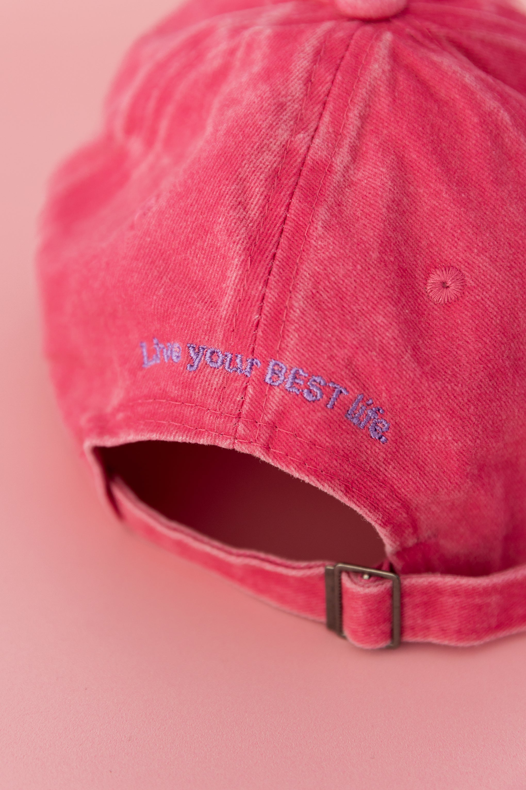 PP Cap in Washed Pink