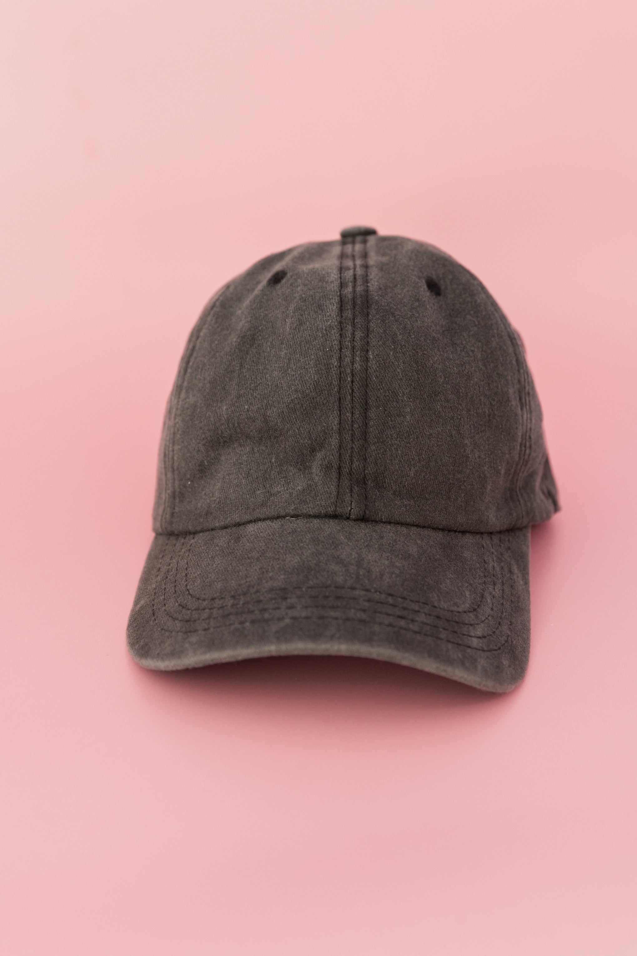 PP Cap in Washed Black
