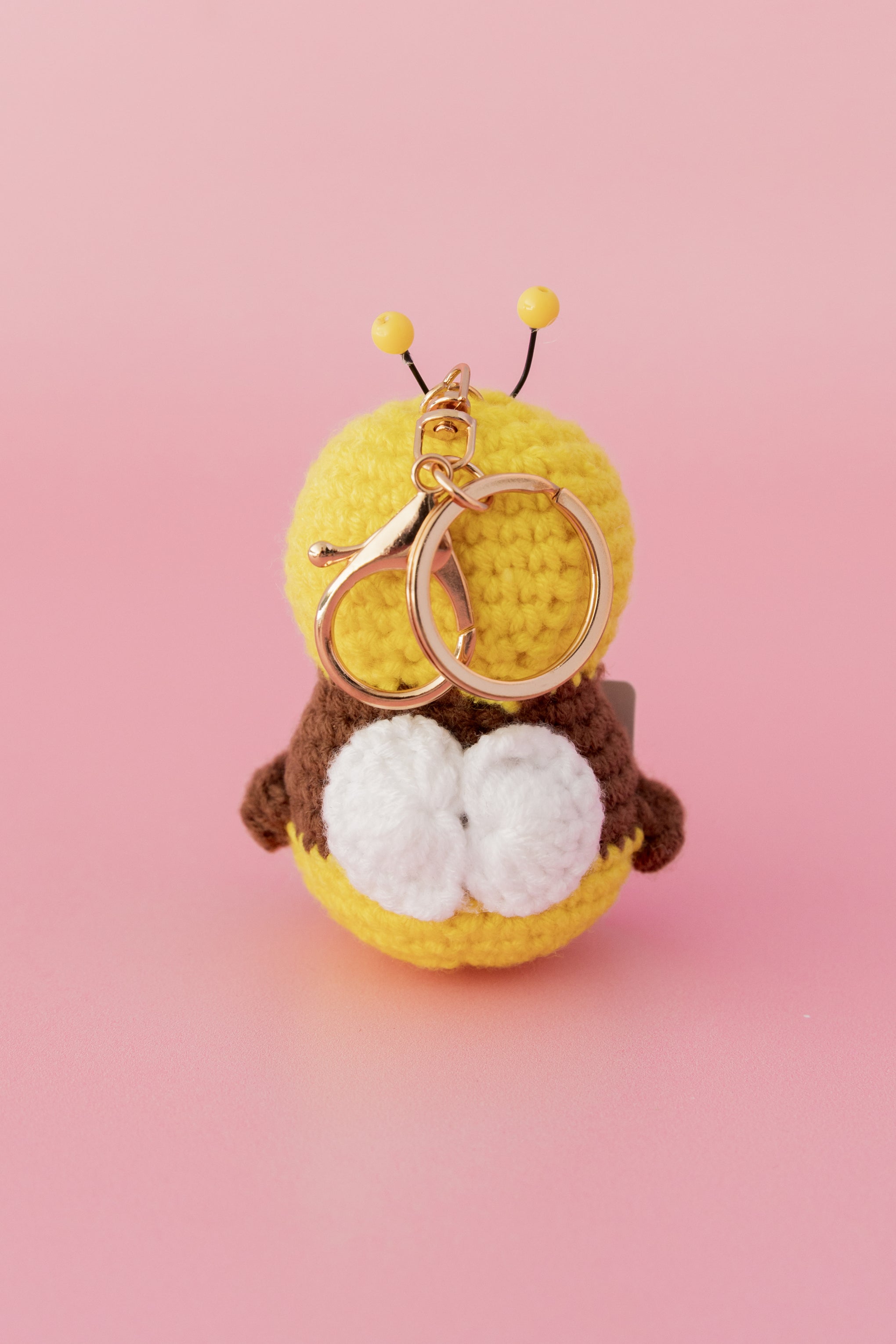 Positive Bee Keychain