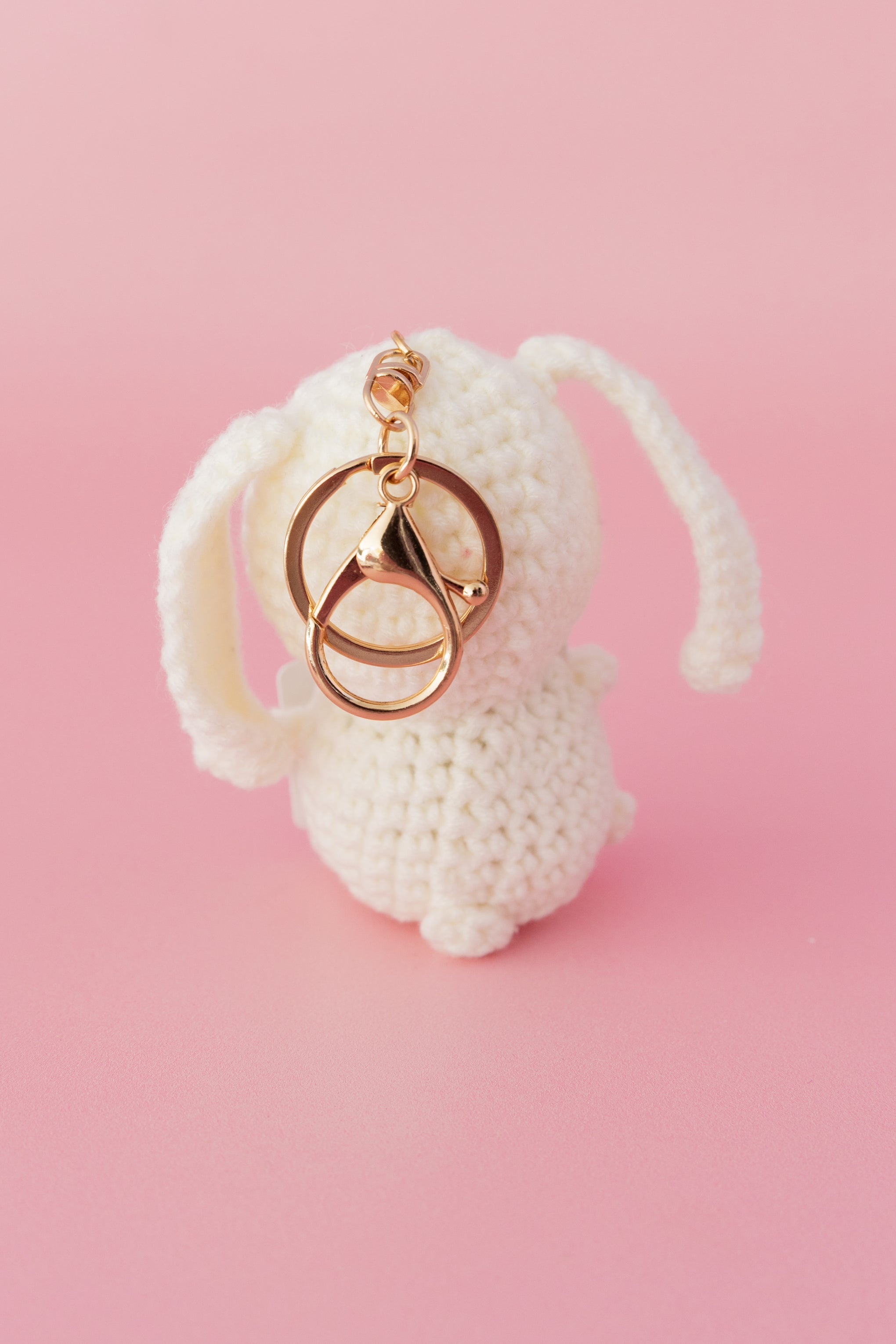 Positive Bunny Keychain
