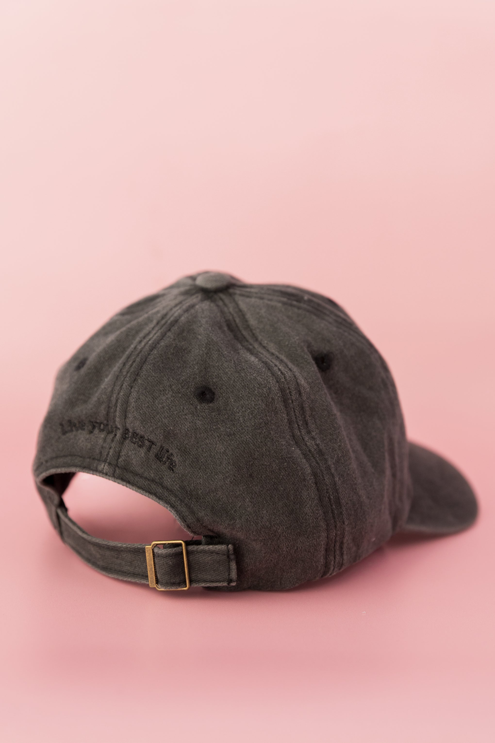 PP Cap in Washed Black