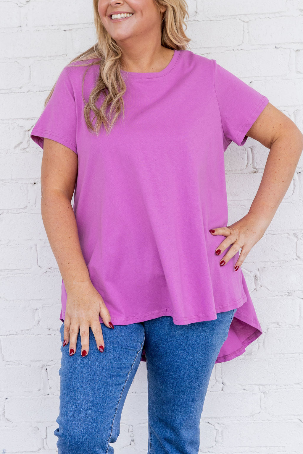Jayden Tee in Purple