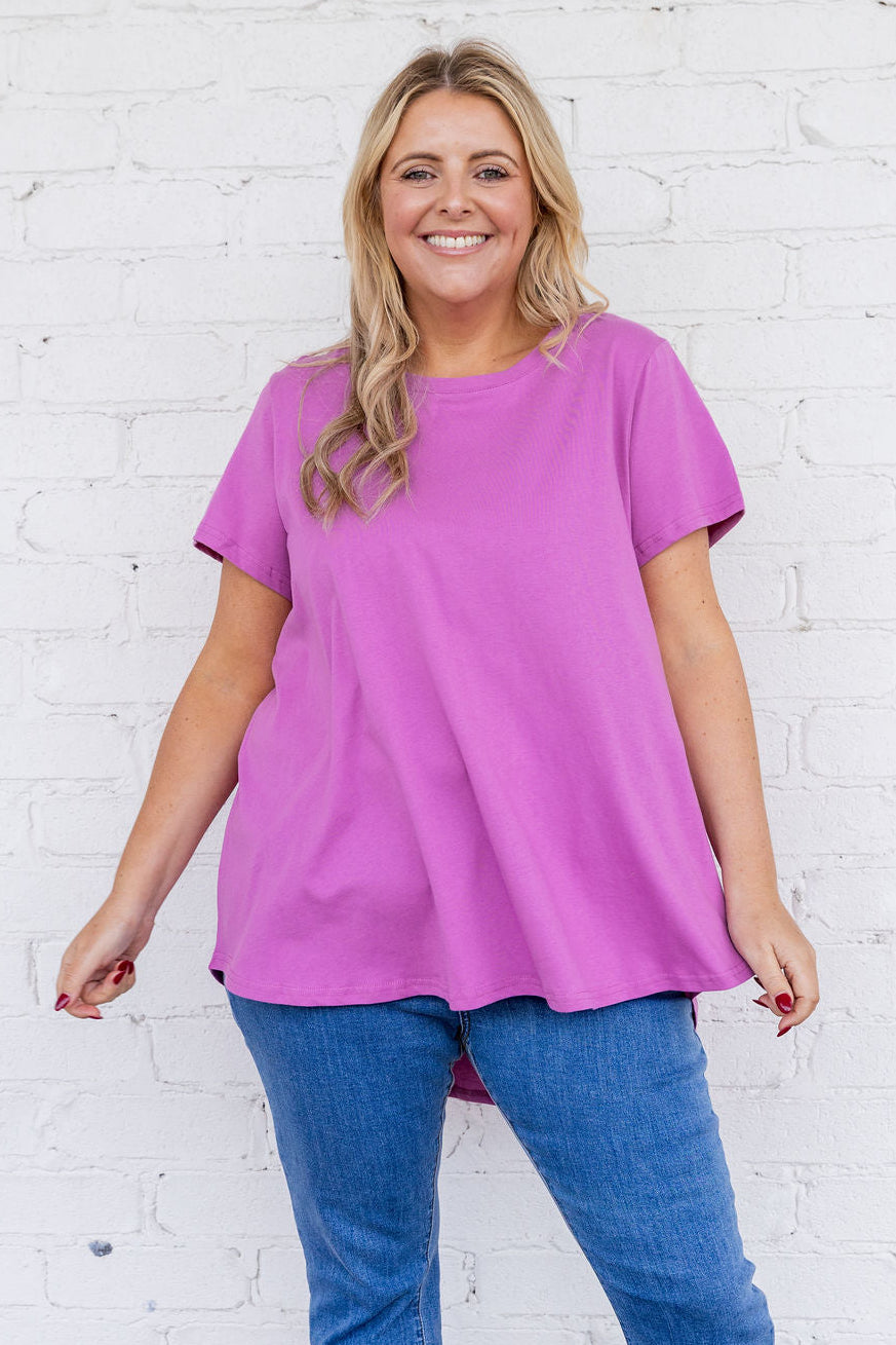 Jayden Tee in Purple