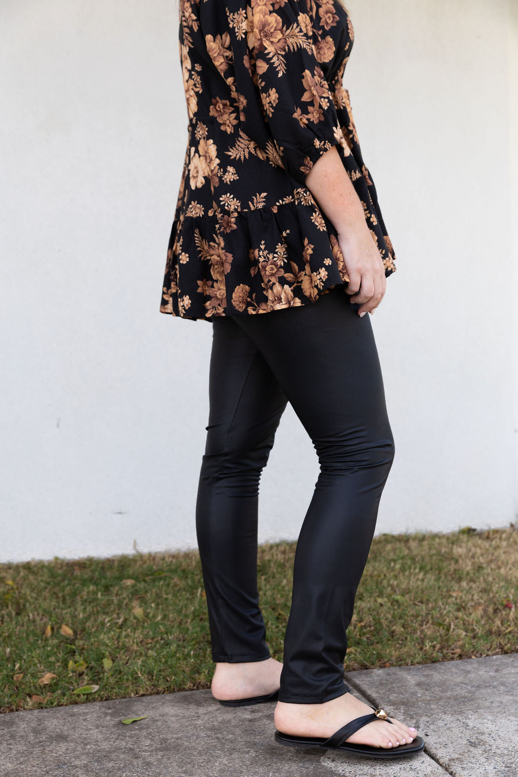 Meg Wet Look Legging
