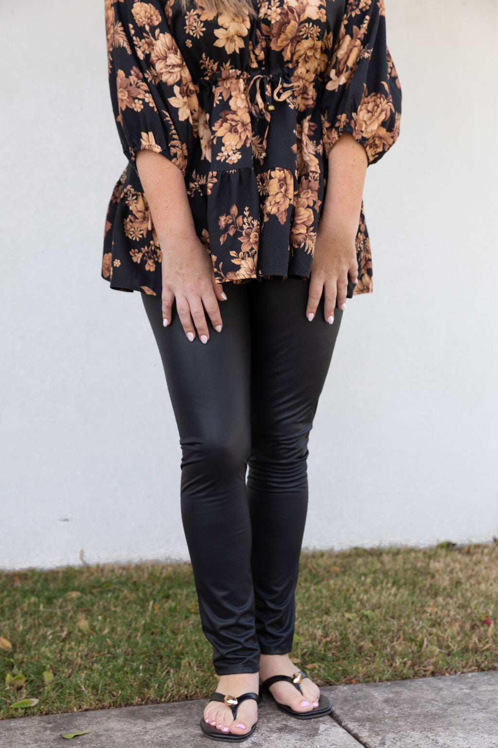 Meg Wet Look Legging