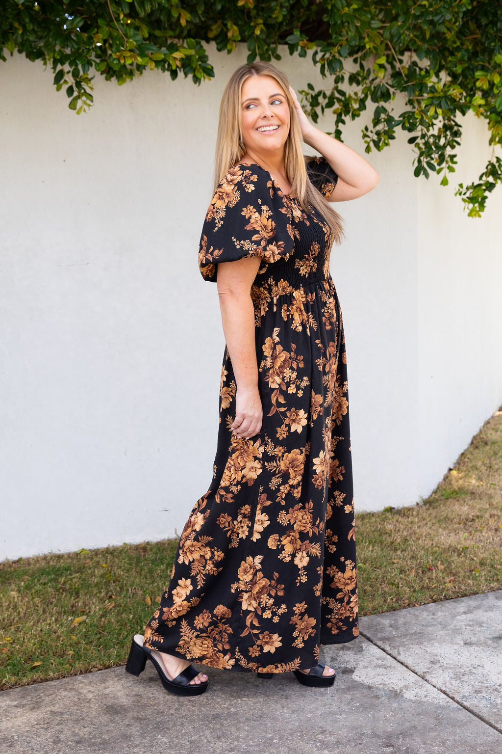 Emily Jumpsuit in Moonlit Floral