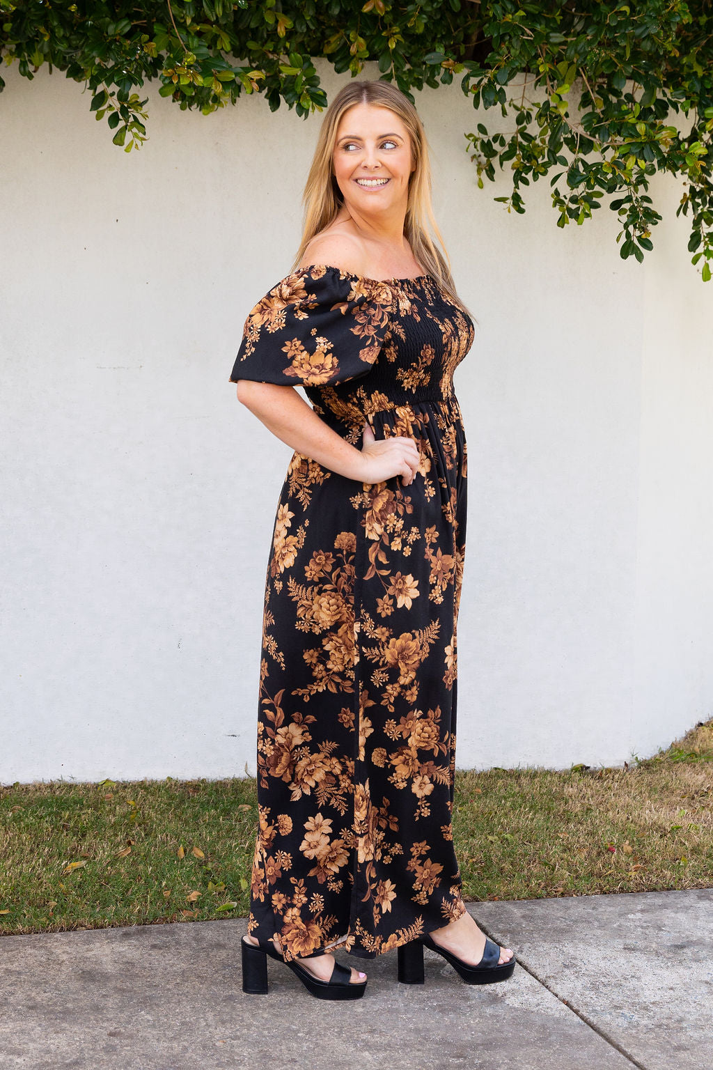 Emily Jumpsuit in Moonlit Floral