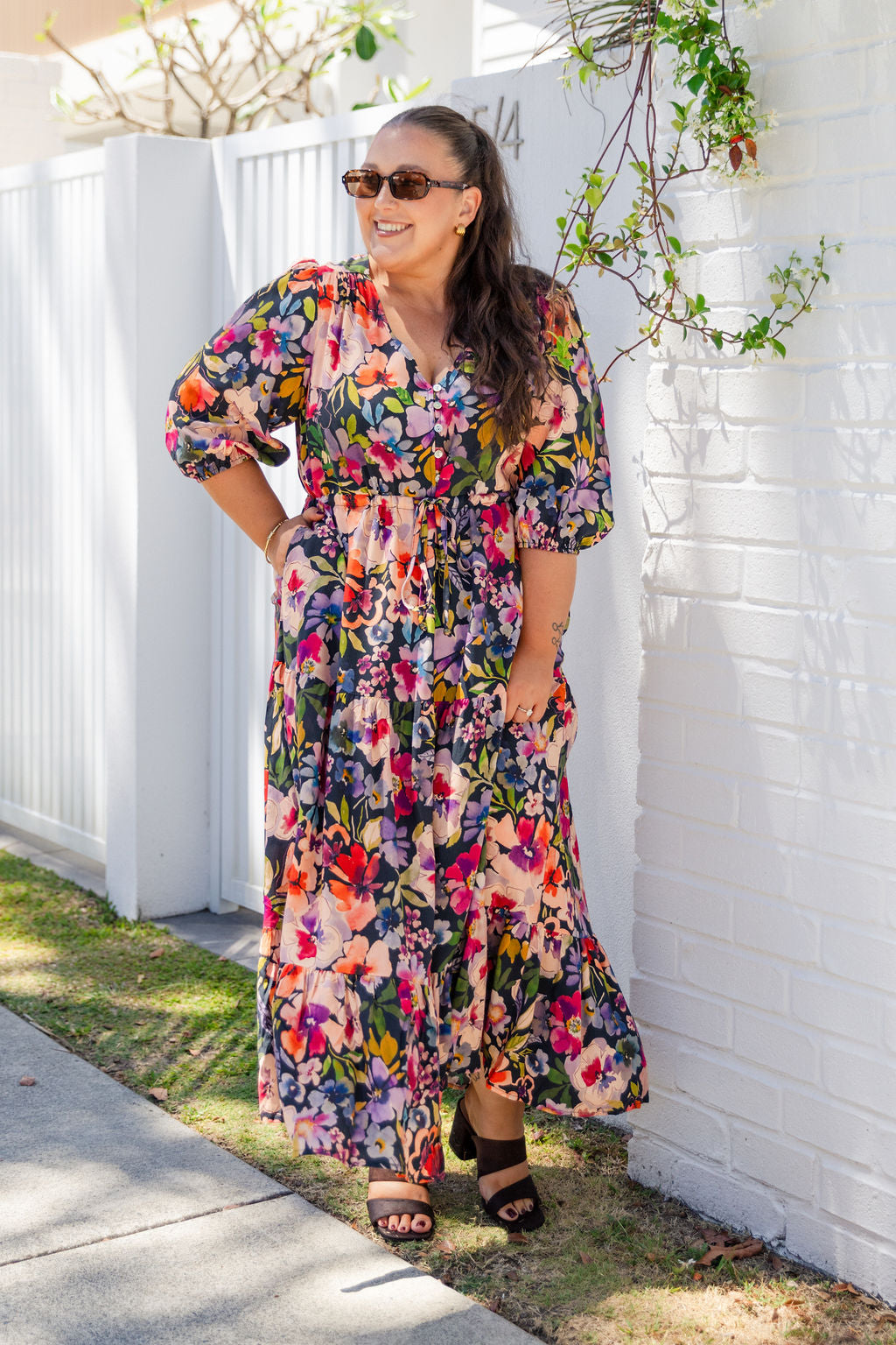 Billie Dress in Bouquet