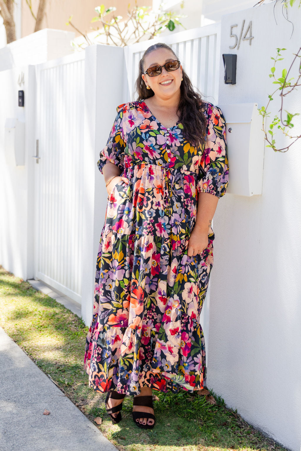Billie Dress in Bouquet