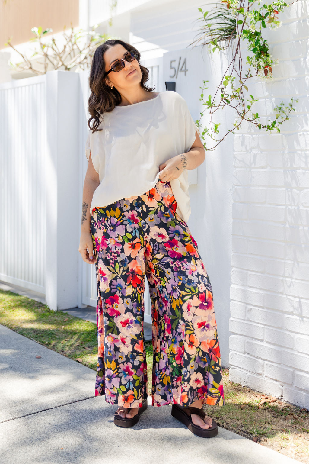 Larsa Pant in Bouquet