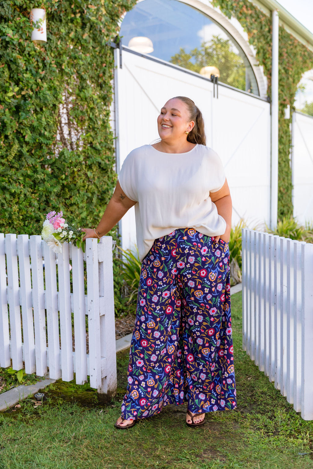 Vea Top in Cream
