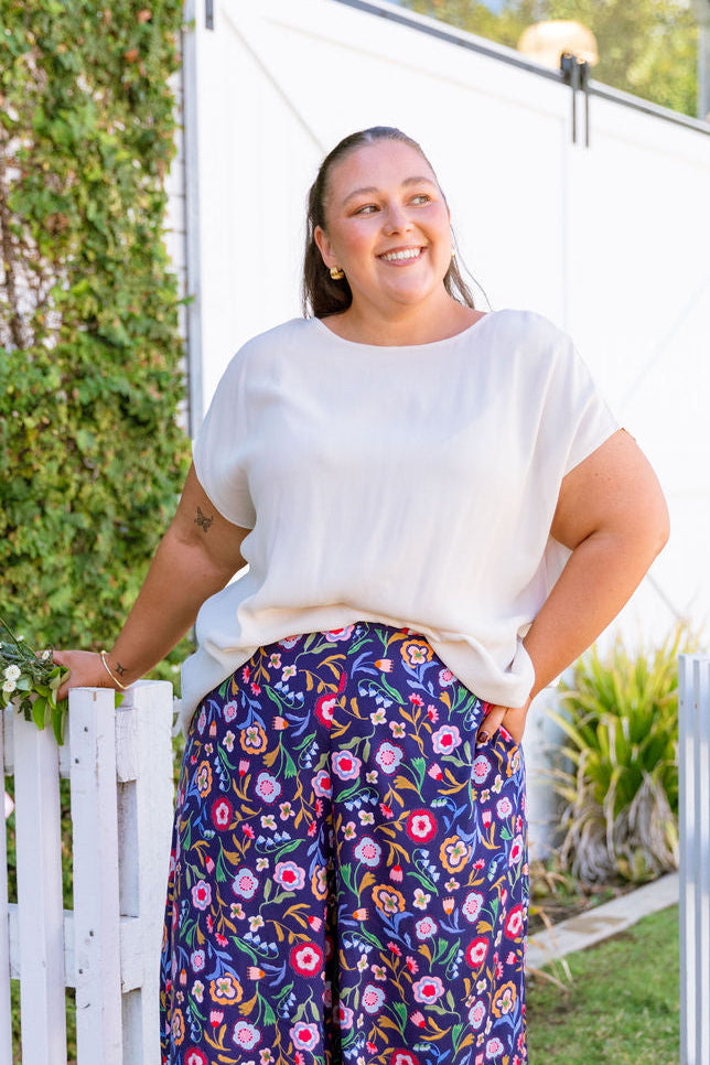 Vea Top in Cream