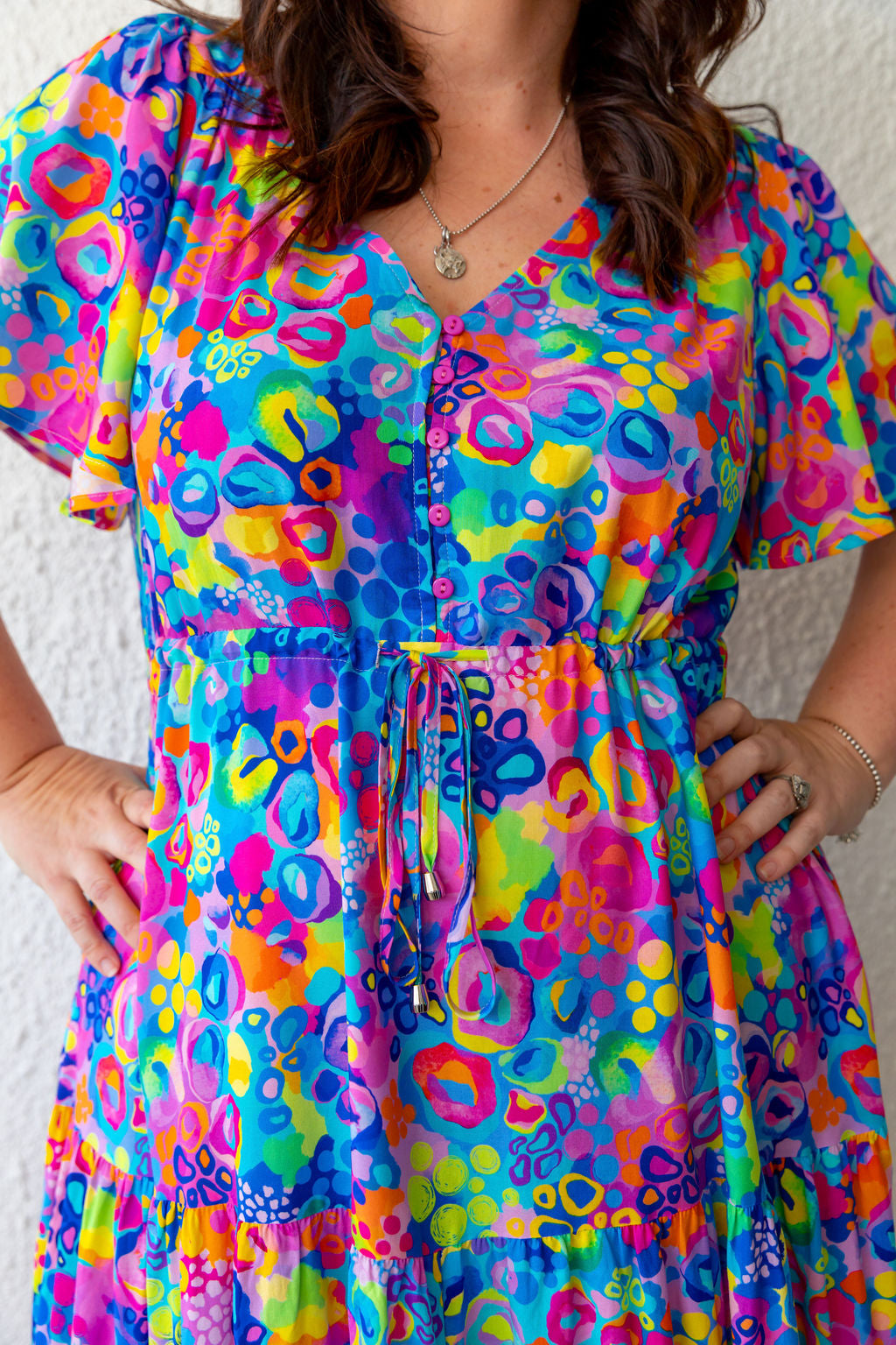 Bonnie Dress in Spark of Joy by Kasey Rainbow