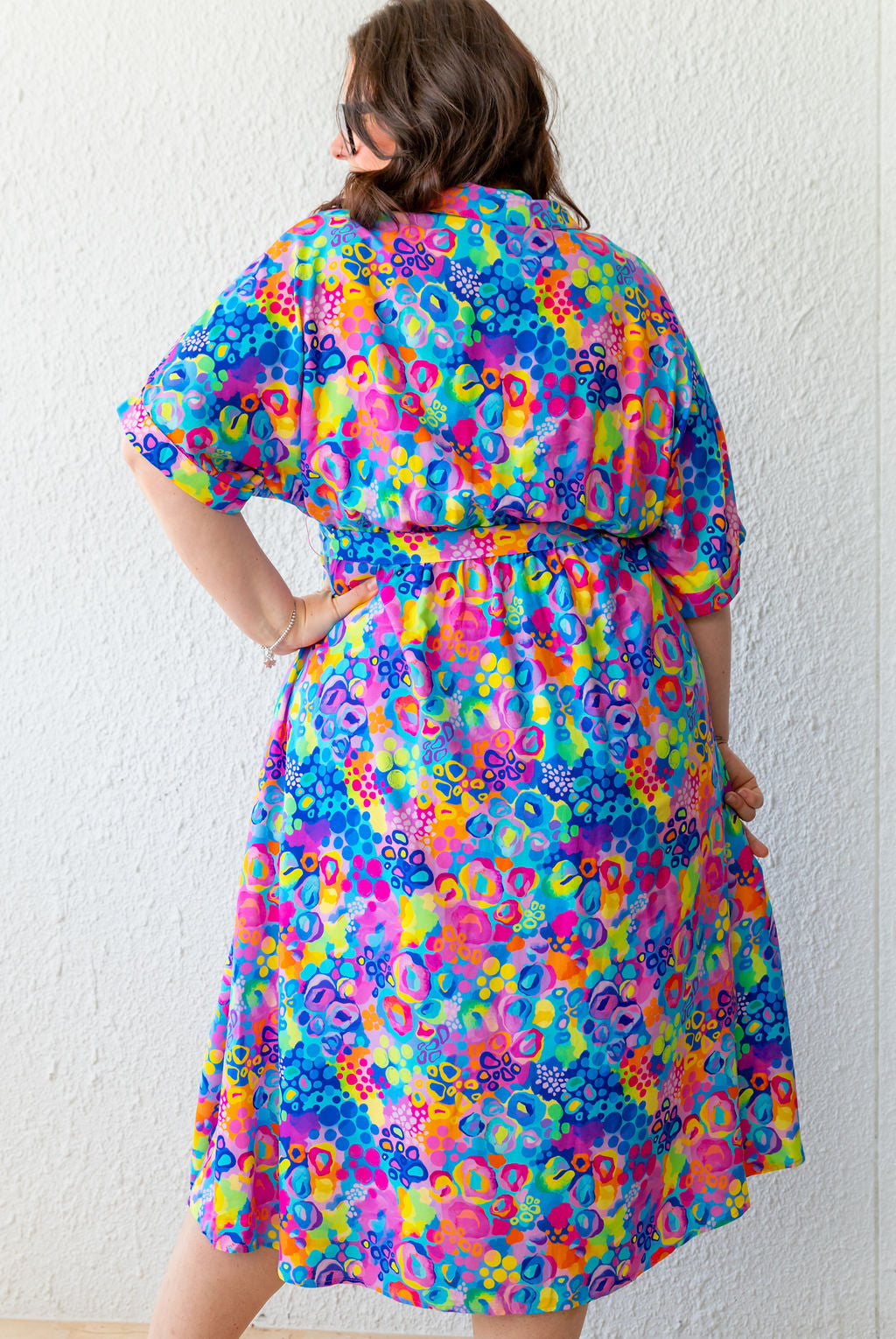 Maddy Dress in Spark of Joy by Kasey Rainbow