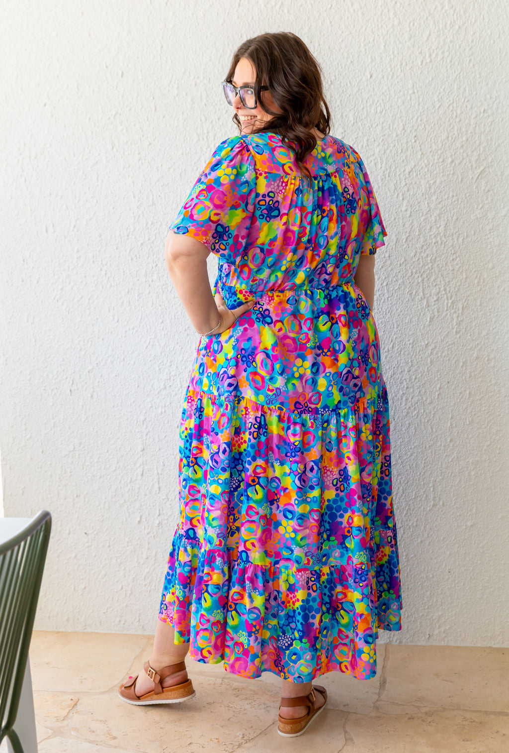 Bonnie Dress in Spark of Joy by Kasey Rainbow