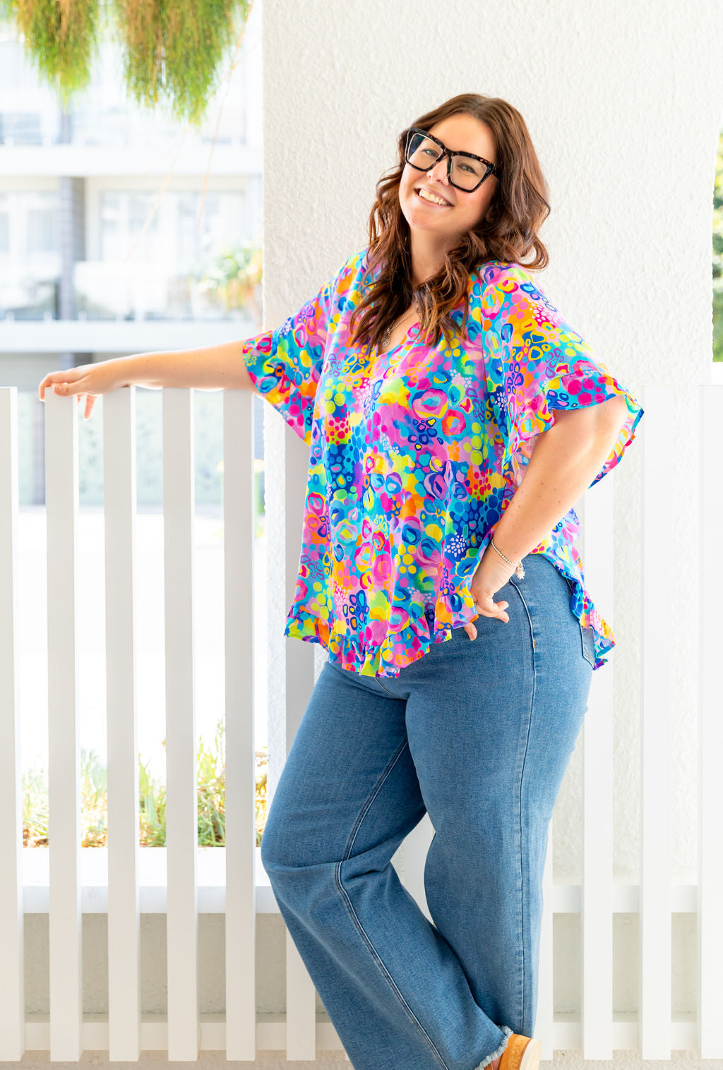 Natalie Top in Spark of Joy by Kasey Rainbow