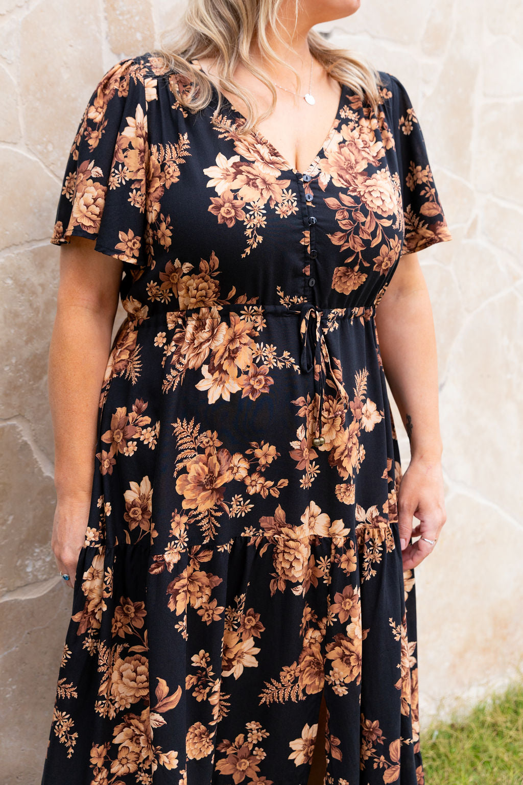 Bonnie Maxi Dress in Moonlit Floral