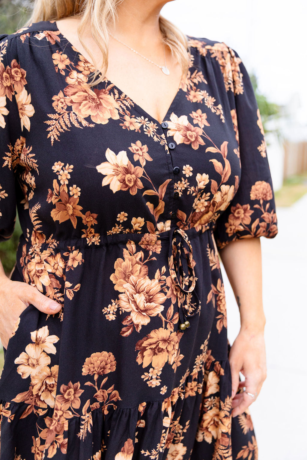 Ziggy Dress in Moonlit Floral