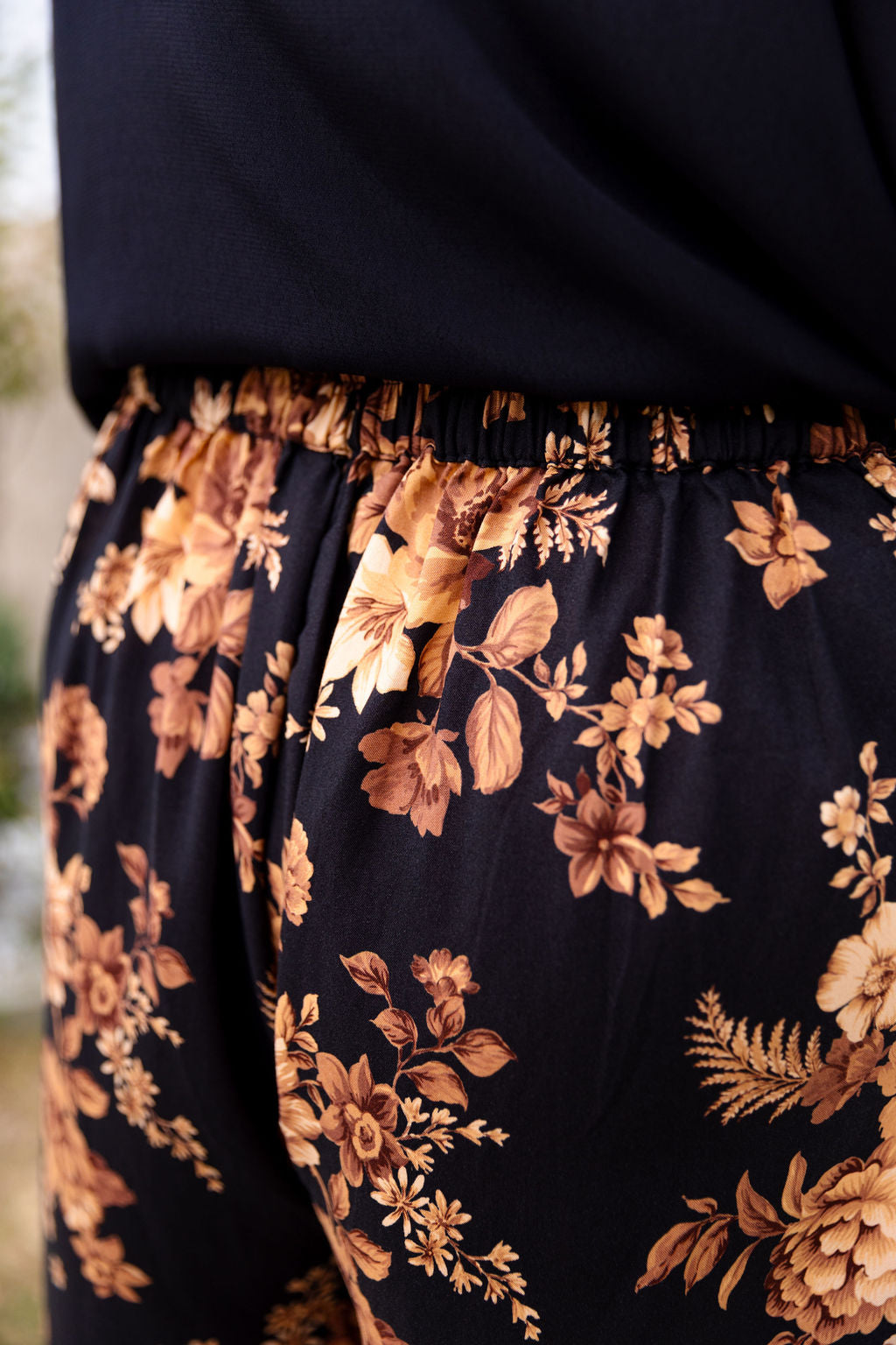 Larsa Pant in Moonlit Floral