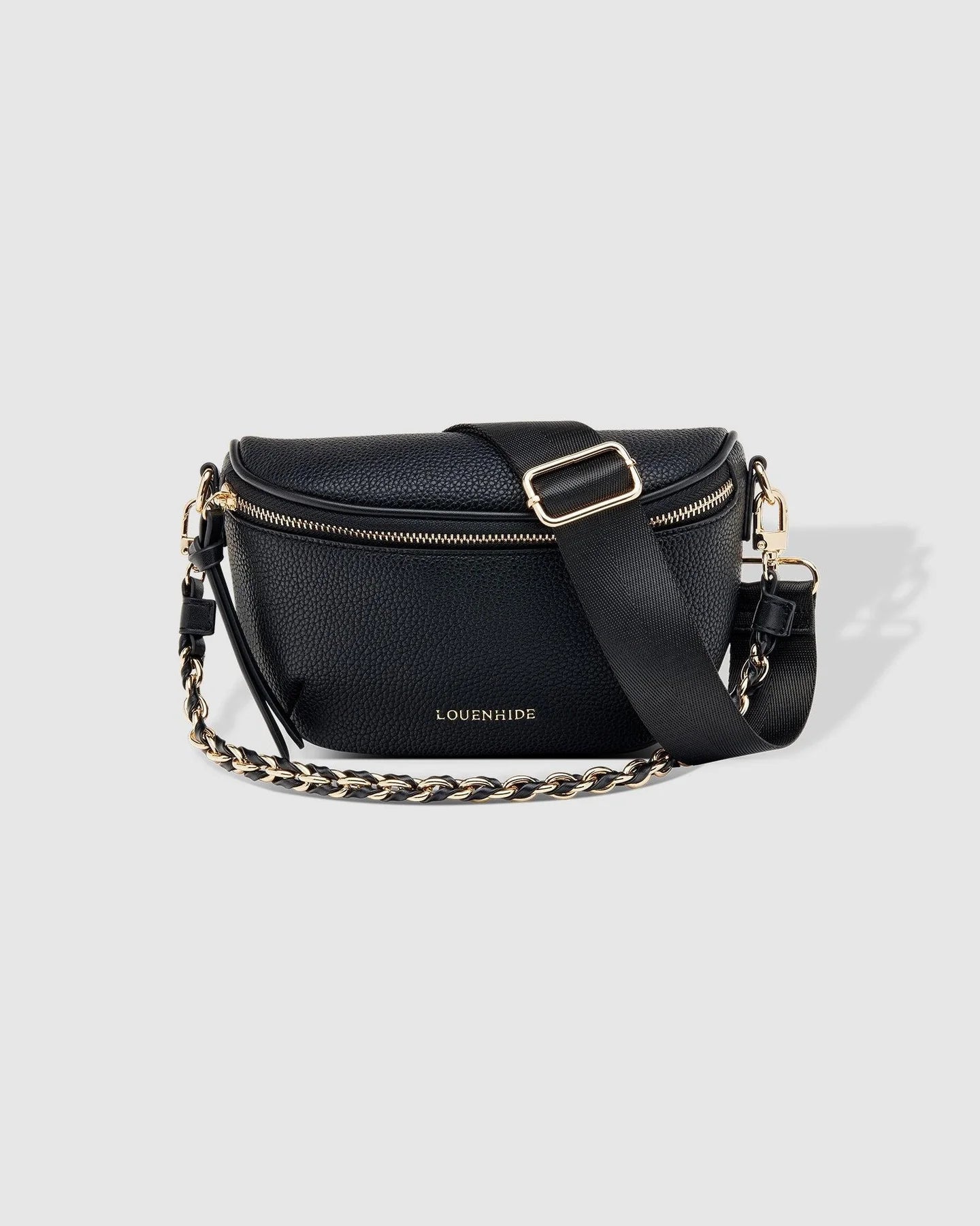 Halsey Sling Bag - Black by Louenhide