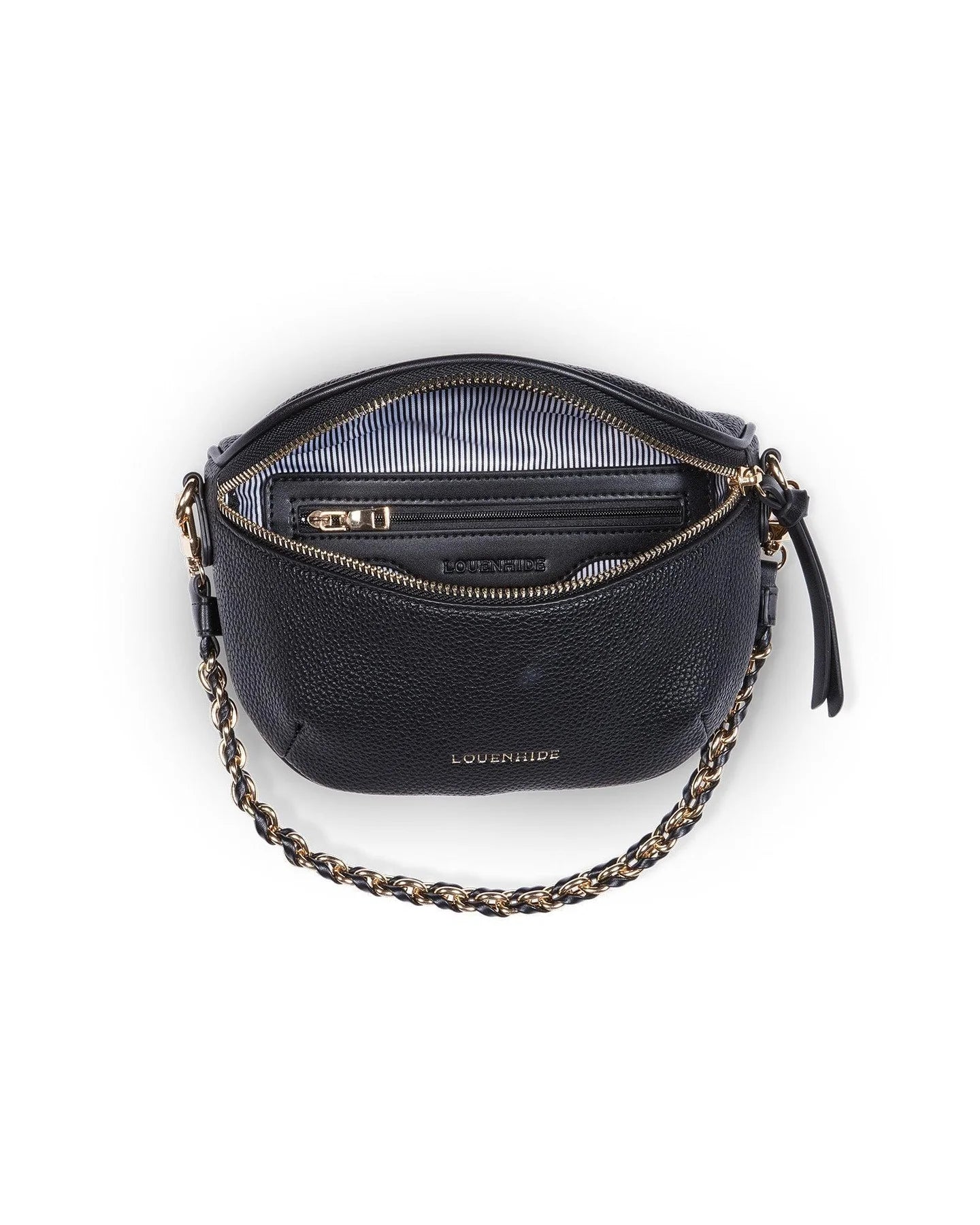 Halsey Sling Bag - Black by Louenhide