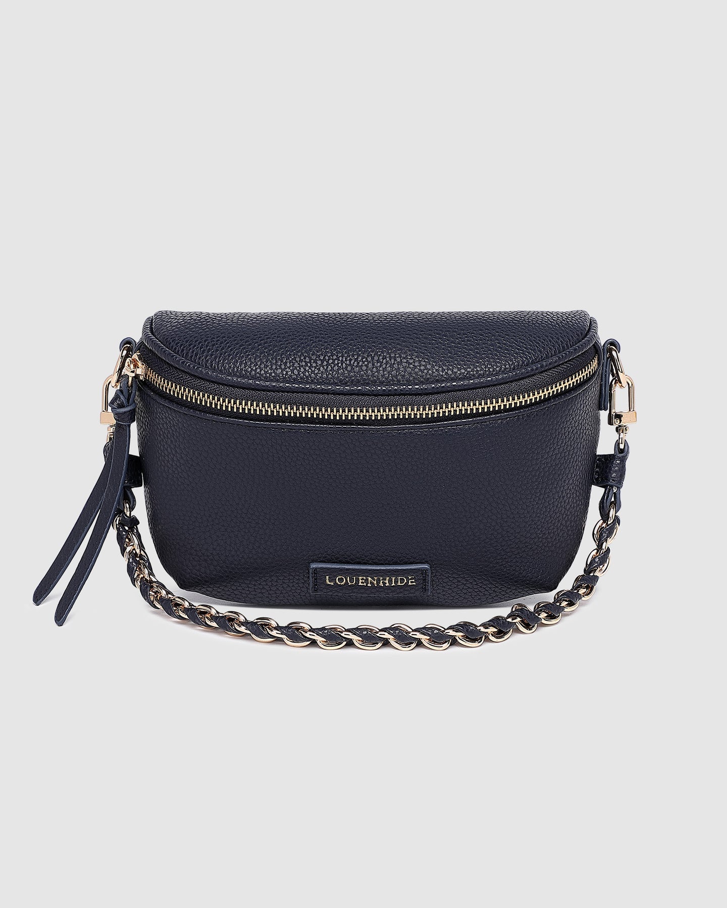 Halsey Sling Bag - Navy by Louenhide