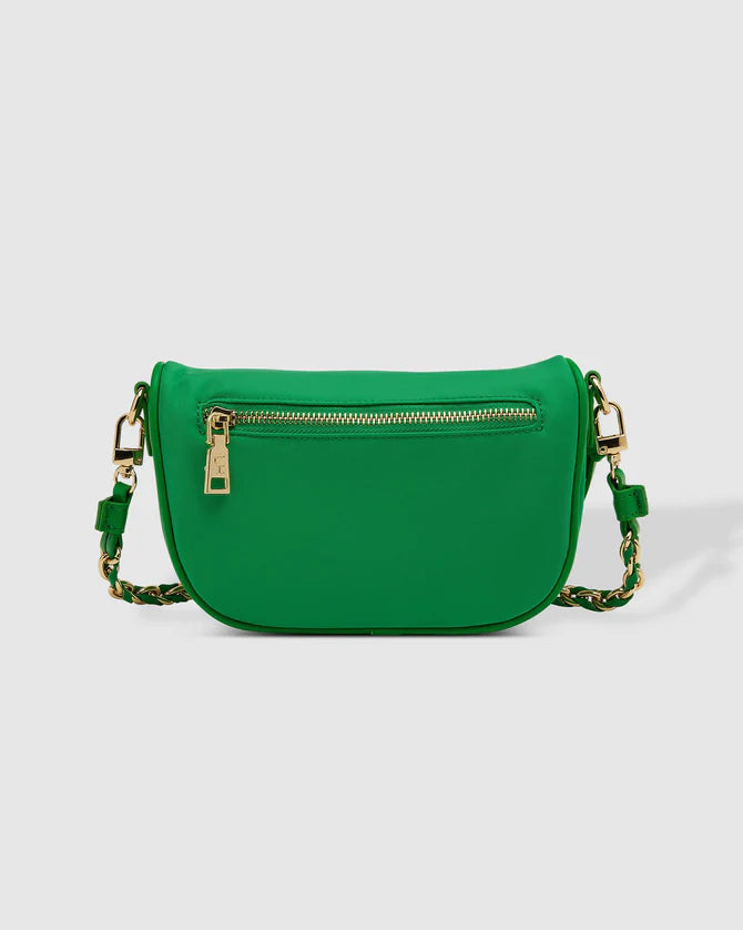 Halsey Nylon Sling Bag Apple Green