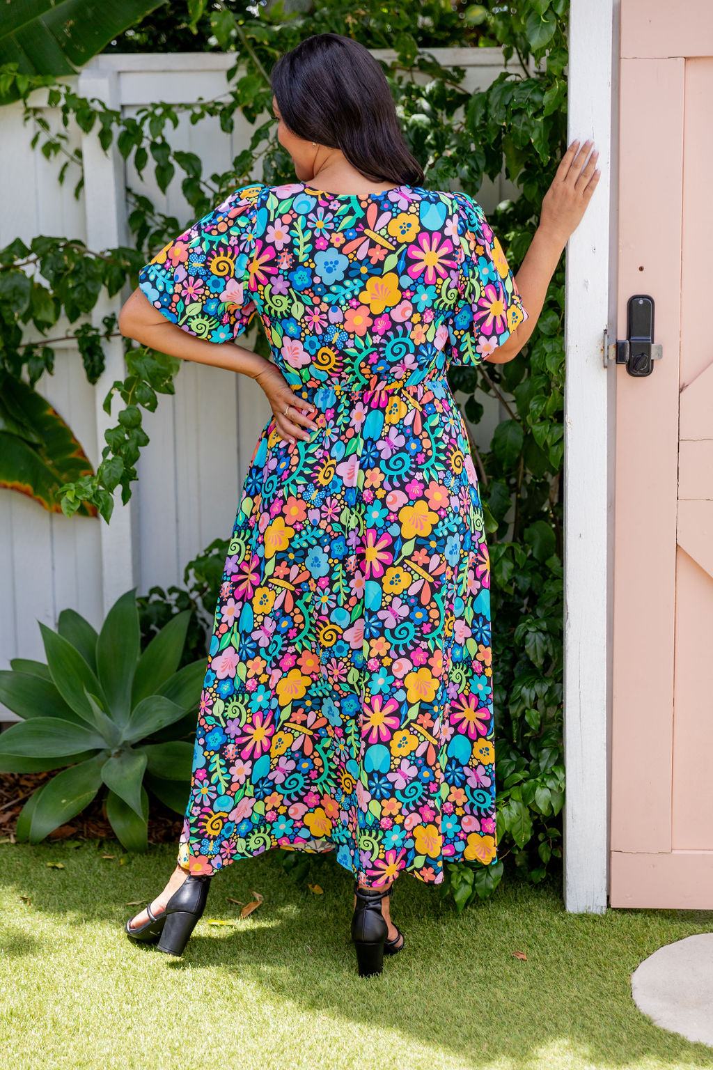 Lucinda Maxi Dress in Garden Party by Kasey Rainbow