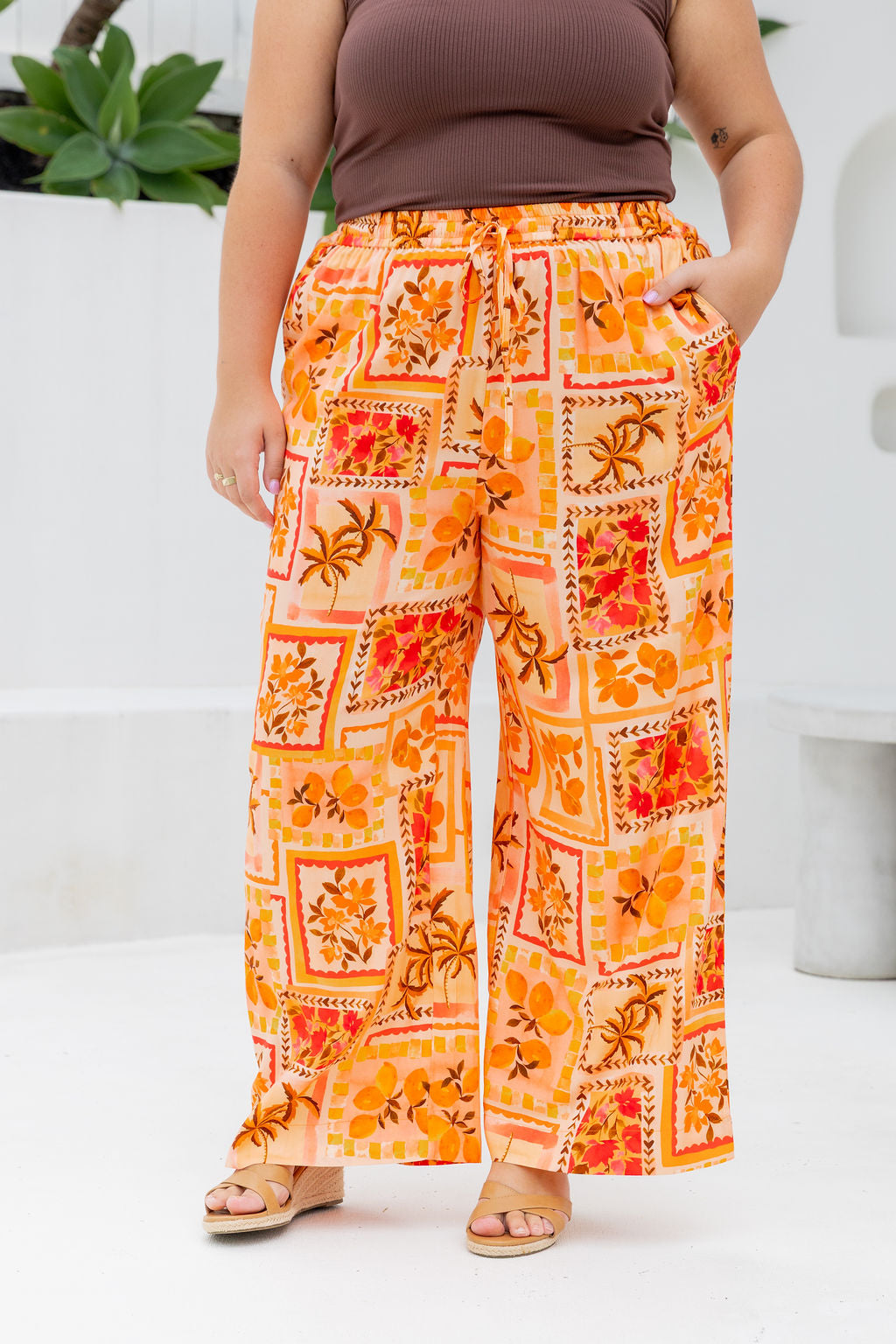 Gina Pant in Sunkissed Mosaic